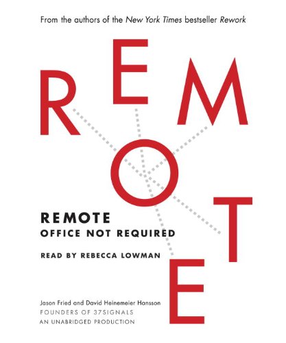 Cover of Remote: Office Not Required